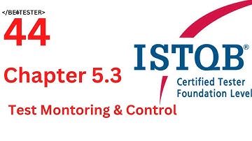 #istqb #quality_control  شرح Chapter 5 ISTQB Foundation Level - Test Planning & Control