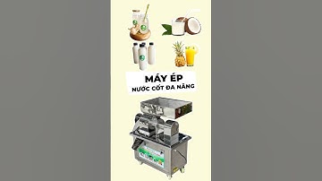 Máy ép nước cốt đa năng #vinaorganic #mayep #nuoccot