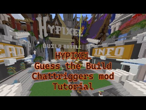 Hypixel Guess the Build Shortcut mod Tutorial - YouTube