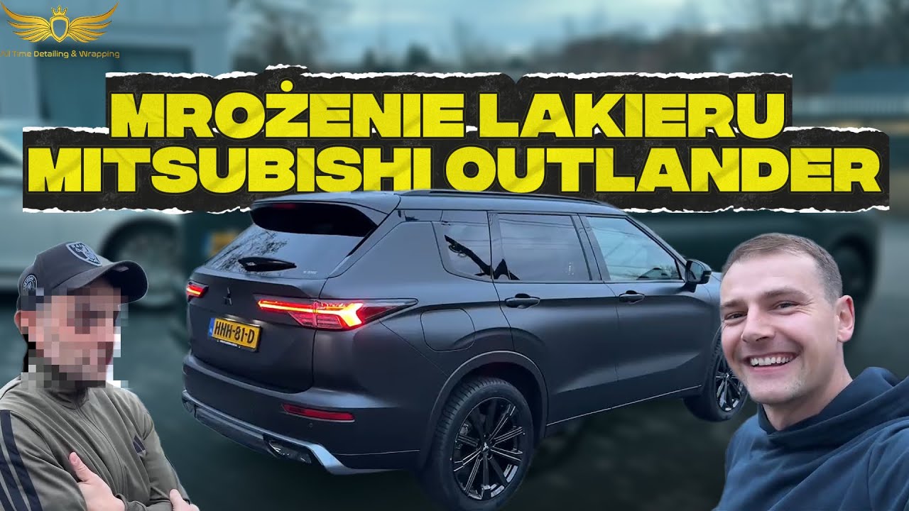 MROŻENIE LAKIERU MITSUBISHI OUTLANDER - REAKCJA KLIENTA - FOLIA PPF GAMB / SATYNA MATT