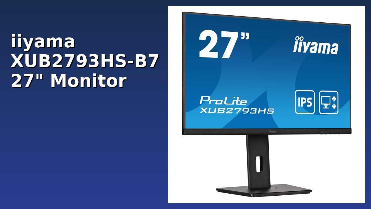 REVIEW (2025): iiyama XUB2793HS-B7 27