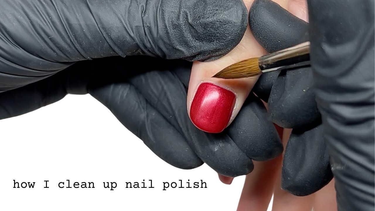 How to remove blue nail varnish stains from your nails using toothpast... |  TikTok