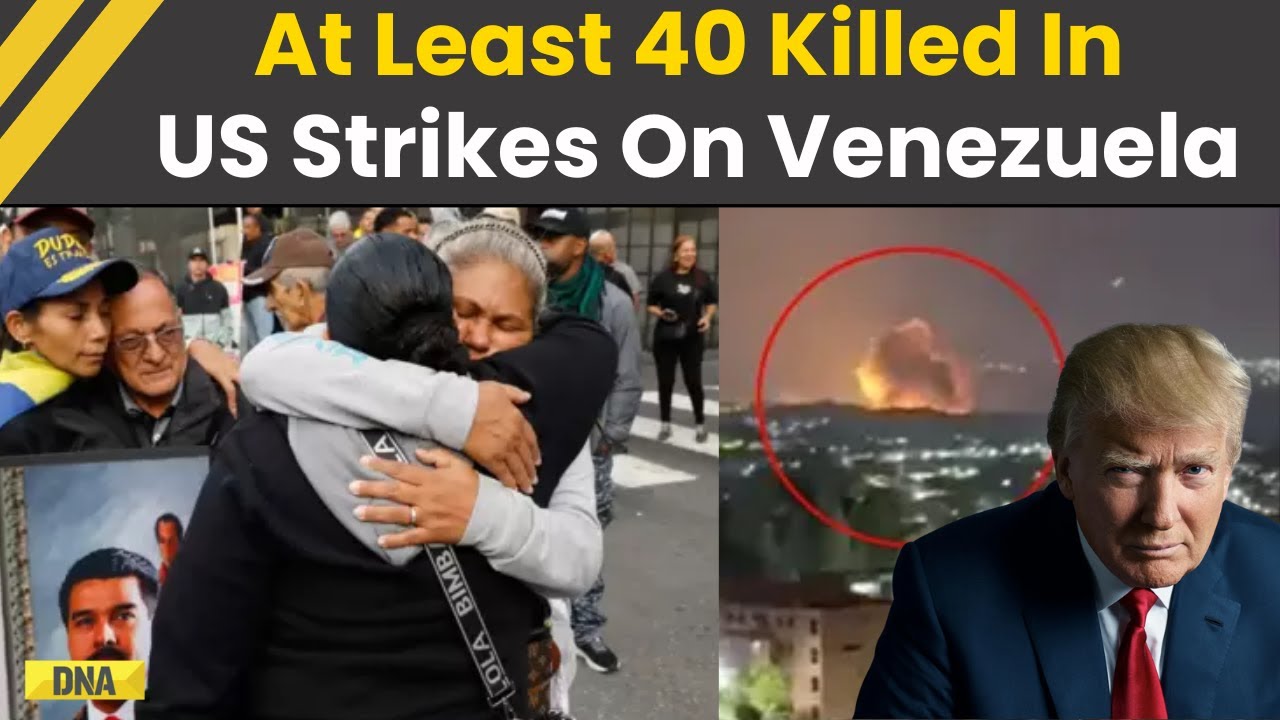 US Venezuela News: Venezuelan Official Says At Least 40 People Were Killed In US Attack I World News