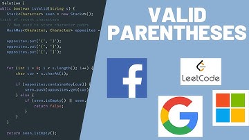 LeetCode Explained - Valid Parenthesis [EASIEST SOLUTION]