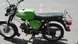 Simson S50B mit S51 Motor 4 Gang
