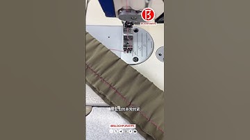 Sewing tools and tutorial Hidden line presser foot Part