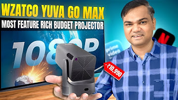 Latest: 🔥🔥 Wzatco Yuva Go Max Projector Review | Best Projector Under 15000 | Full HD | Dolby Atmos