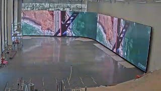 Timelapse: San Francisco Museum of Modern Art LED Display Breakdown