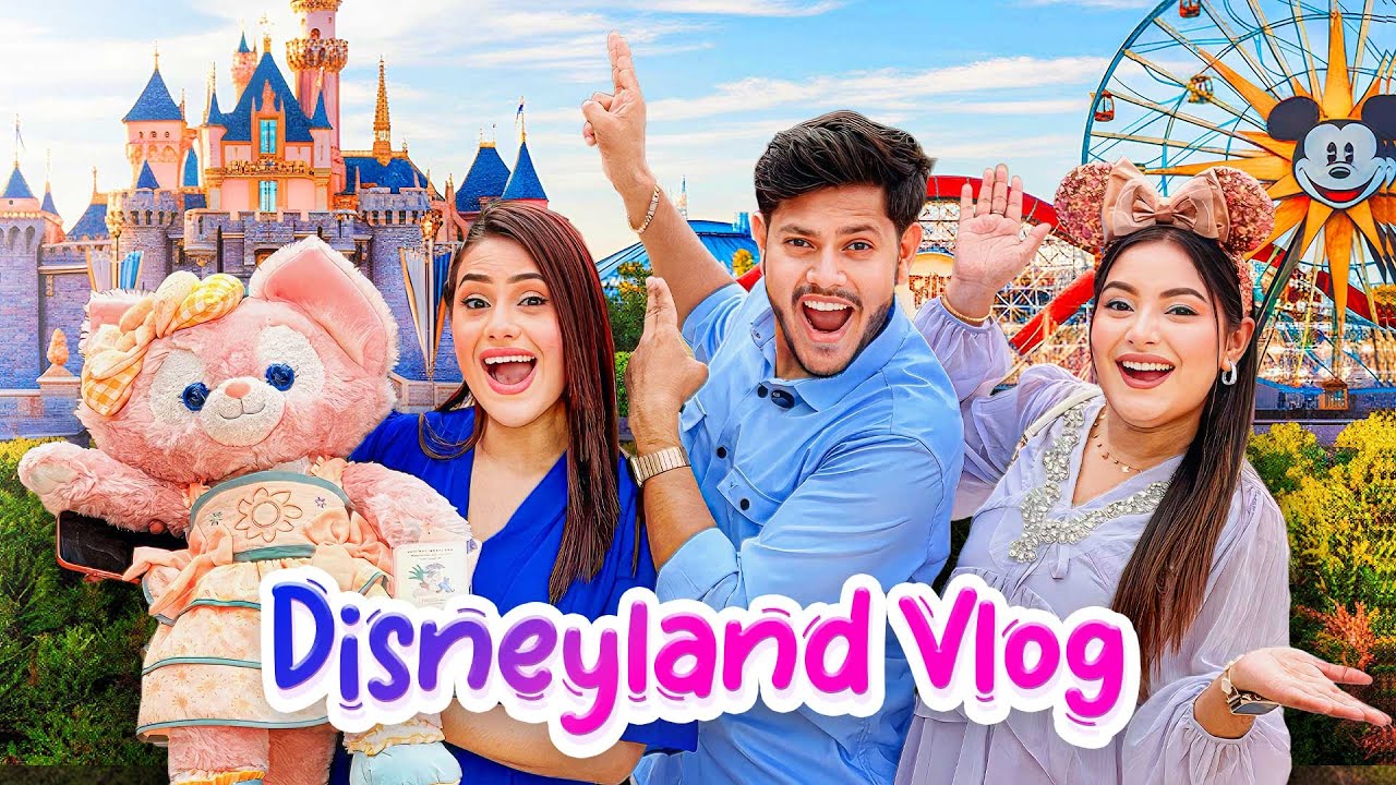 আমরা এখন DisneyLand এ 🏰 Our 24 Hours in Disneyland Felt Like a Dream ✨| Rakib Hossain