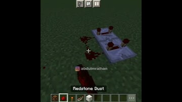 CARA MEMBUAT LAMPU STROBO KELAP KELIP SEPERTI DI MINECRAFT