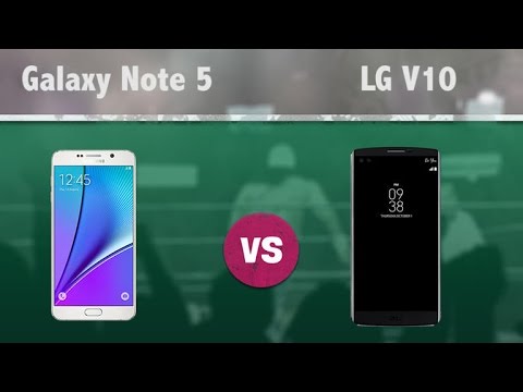 Samsung Galaxy Note 5 vs LG V10: ¿Cuál es mejor celular Android?