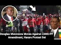 MDC S Douglas Mwonzora Takes Bold Step Against ZANU PF Amendment Notifies Police Of Harare Protest