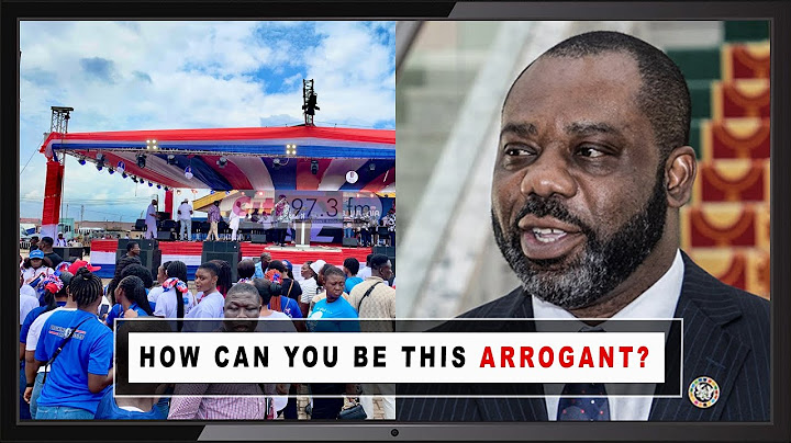 WATCH HOW NAPO WAS ARROGANT IN HIS FIRST SPEECH AS BAWUMIA RUNNING MATE (THIS IS BAD)