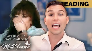 Woman Hears From Mother & Lost Baby Through Psychic Medium Matt Fraser!