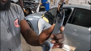 2023 BMW 3-Series 330-i how to take the door handle off the door trim panel and the mirror