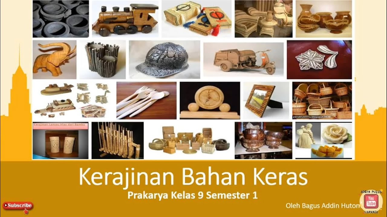 Soal Prakarya Kerajinan Bahan Keras Kelas 9 Semester 1 