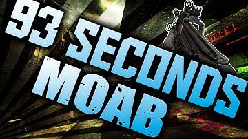 MW3: SOLO 93 Sec. P90 MOAB on BOOTLEG !!!