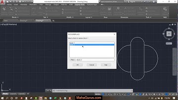 Replace Block With Another block in Autocad- Replace Block in Autocad Tutorial