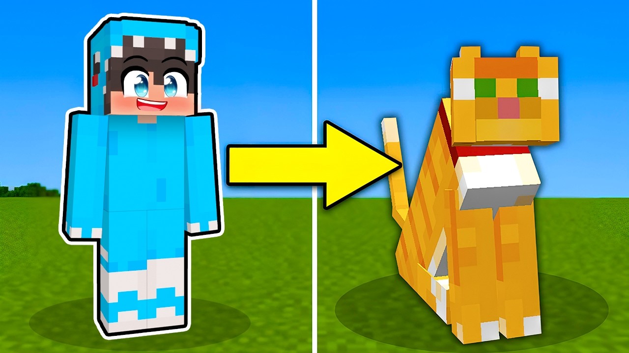 PRENKUJEM LUNU KAO MOB U MINECRAFTU!