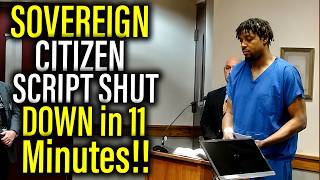Sovereign Citizen’s Arguments Collapse in Just 11 Minutes!