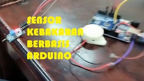Program Dasar Sensor Api Arduino dan Sound Buzzer