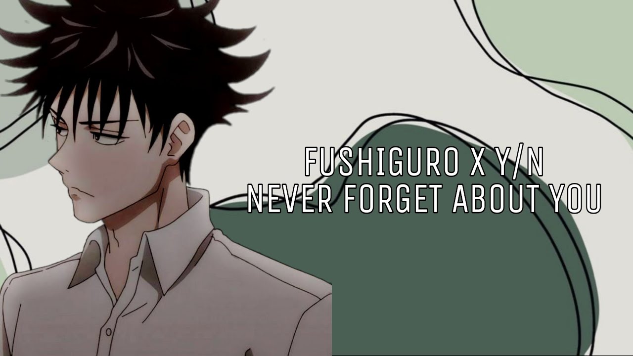 Never forget about you| fushiguro x y/n| part 1