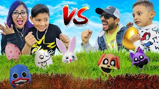 LUCHAS LOCAS CON HUEVOS en PASCUA | Family Juega by Family Juega 492,054 views 1 month ago 15 minutes