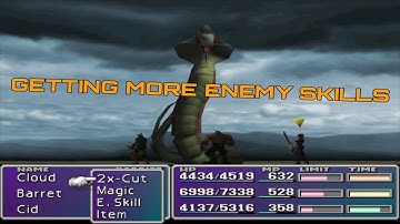 Final Fantasy 7 - Part 45: FINDING MORE ENEMY SKILLS