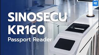 SINOSECU KR160 Passport Reader | OCR/MRZ/RFID Passport Scanner for Hotels, Banks, and Airports