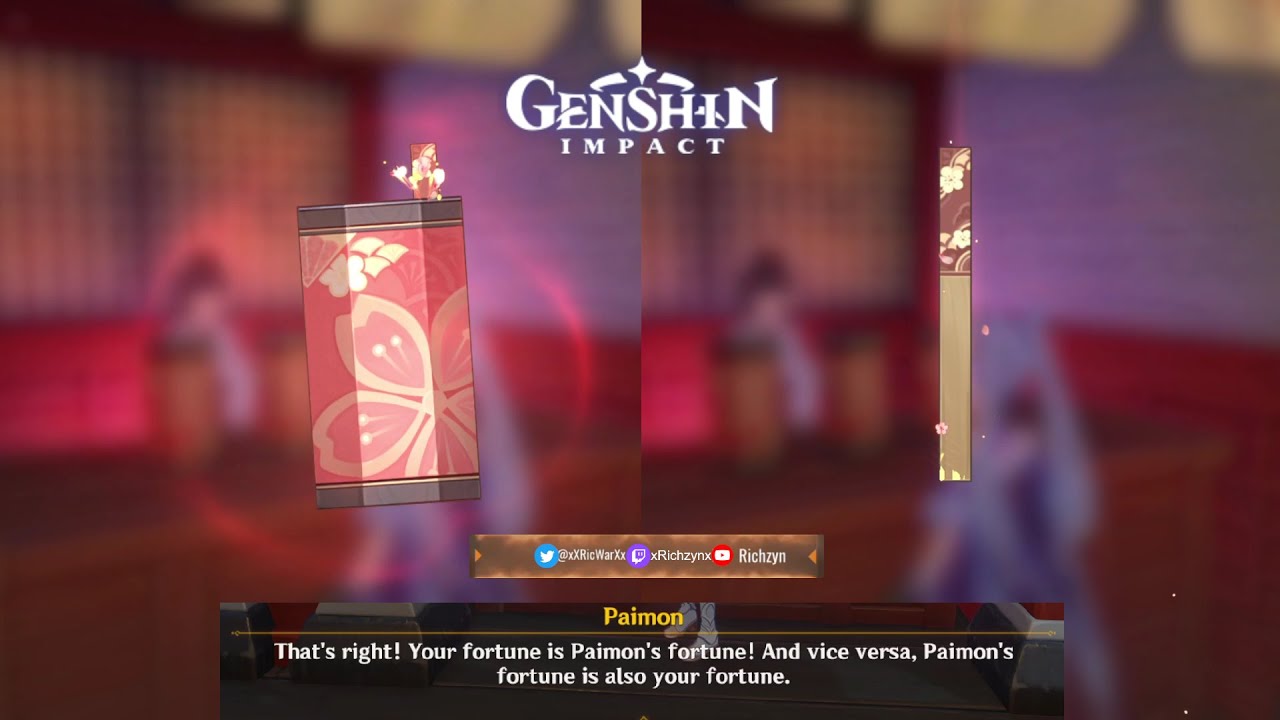 Fortune slip genshin