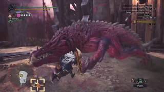 MH World - Solo Charge Blade Code: Red Event Quest 12'46