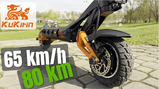 Kukirin G3 Pro 65kmh Top Speed 80km Removable 52V 23.4Ah Battery