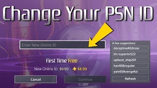 Change Your Playstation Id Fast Psn Id Name Changes