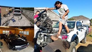FORD RANGER 2017 LS1 SWAP PART(1) & R32 IS ALIVE. VX LS1 SOUNDS LIKE A BOSS