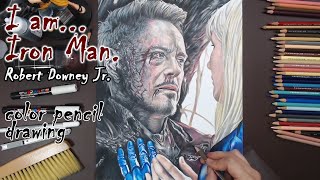 I am... Iron Man. Tony Stark - Robert Downey Jr. = Avengers: Endgame