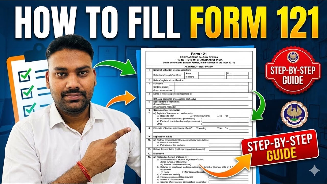 Form 121 Filing Process Explained | Full Details - YouTube