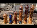 Woodturning - Peppermill Extravaganza