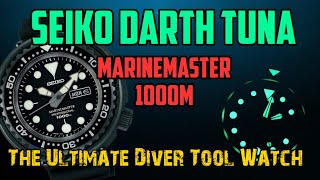 ⭐SEIKO MARINEMASTER 1000m⭐ DARTH TUNA ⭐ SBDX011| Watch Review | The Watcher