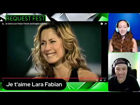 Lara Fabian - Je t'aime - LIVE - (Reaction) Request Fest