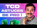 Ces 10 10 astuces incontournables pour maîtriser les TCD Excel 📊