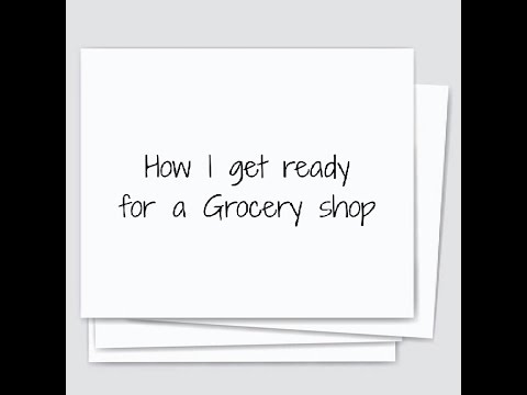 How I get ready for a Grocery Shop: Coupons, Websites and stores (Publix, Sams club)
