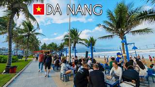 Vietnam Da Nang Beach & Promenade 4K Walking Tour April 2026 - Best Beach