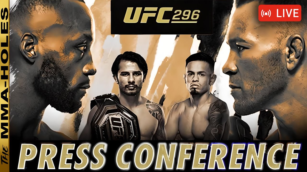 BEST TRASH TALK MOMENTS FROM UFC 296 PRESS CONFERENCE (HILARIOUS) 