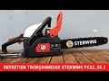 Entretien trononneuse sterwins pcs2