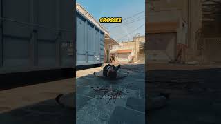 SIGN BOUNCING FLASH ON DUST 2 #shorts #cs2