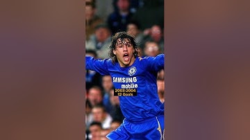 Hernan Crespo , one of the best Argentinian striker ever played