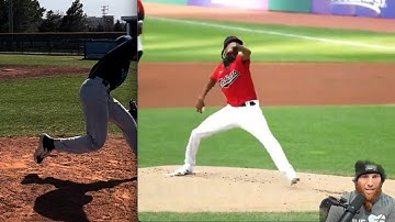 Drive Leg Mechanics on Mound feat. Triston McKenzie | MECHANICAL ANALYSIS