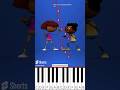 Fight Clap II Dora VS Amanda BlingBangBangBorn emotanimation Octave Piano Tutorial mp3