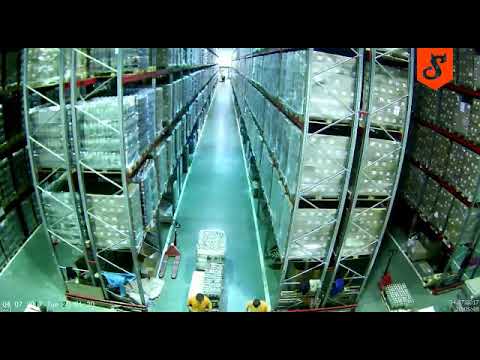 Forklift Destroys Entire Warehouse Youtube