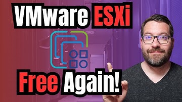 VMware ESXi Free Once again with 8.0U3e! See how to Download it!